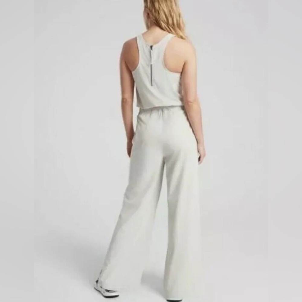 Athleta Revive Jumpsuit in Stone - Picture 2 of 9